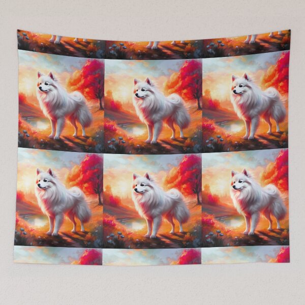 Item preview, a cute eurasian spitz dog designed and sold by janjacbu.