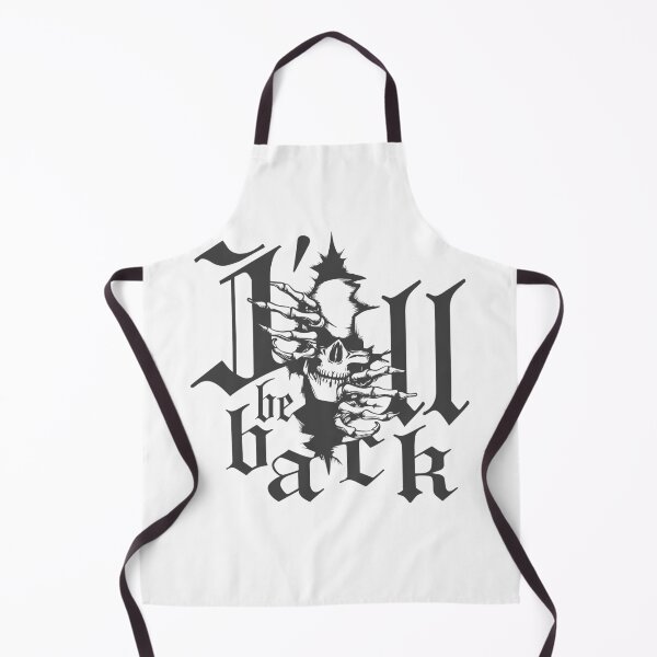 Item preview, Dart skull motif with saying: I'll be back, cool design for leisure and sports. designed and sold by ChrUzDesigner.