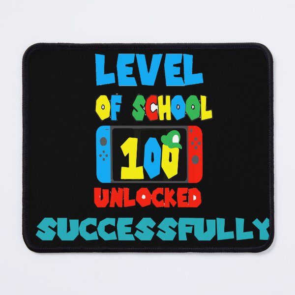 Item preview, Next Level Of School 100 Unlocked Successfully video games T-Shirt designed and sold by SpectraSplendor.
