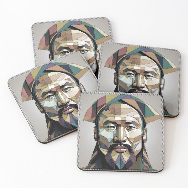 Item preview, Genghis Khan tileartwork 2024 jan designed and sold by tileartwork.