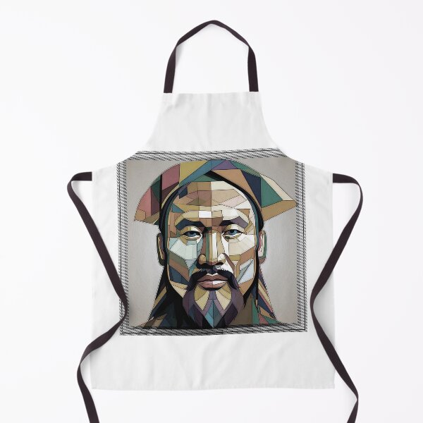 Item preview, Genghis Khan tileartwork 2024 jan designed and sold by tileartwork.