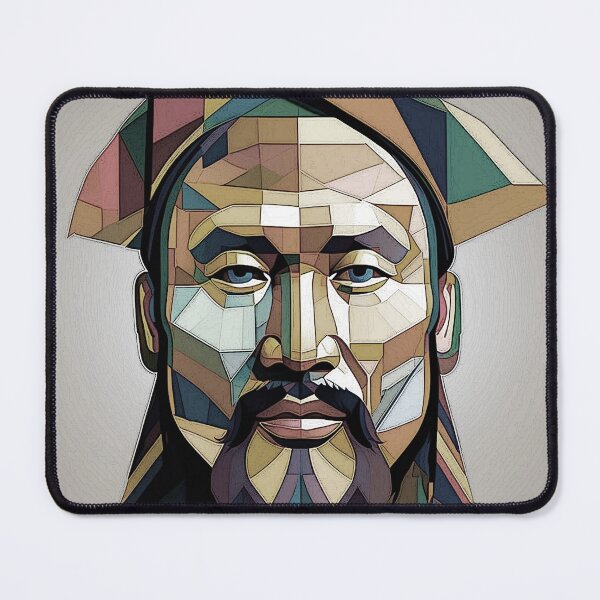 Item preview, Genghis Khan tileartwork 2024 jan designed and sold by tileartwork.