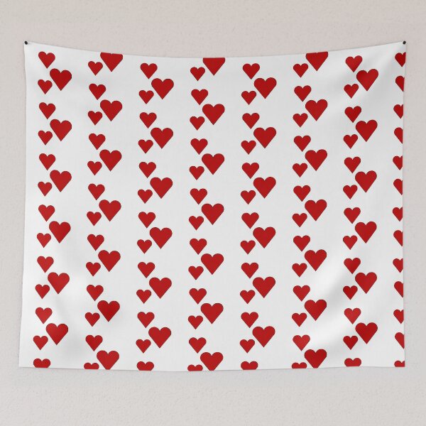 Item preview, CUTE RED LOVE HEARTS designed and sold by ONI-NIE.