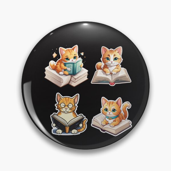 Item preview, Whiskered Whimsy: Literary Cat Collection designed and sold by Wonder Pixel Studio.