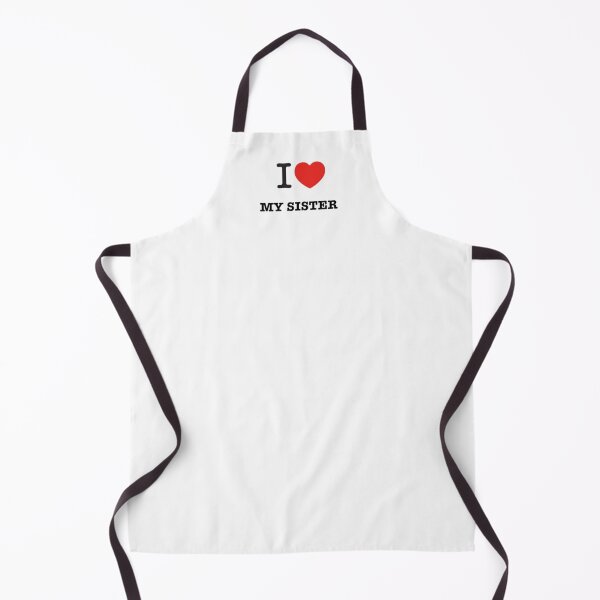 Item preview, I heart my sister designed and sold by BabblingCow.