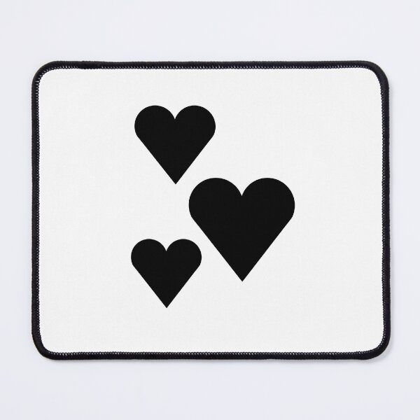 Item preview, CUTE BLACK LOVE HEARTS designed and sold by ONI-NIE.