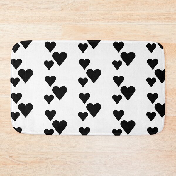 Item preview, CUTE BLACK LOVE HEARTS designed and sold by ONI-NIE.