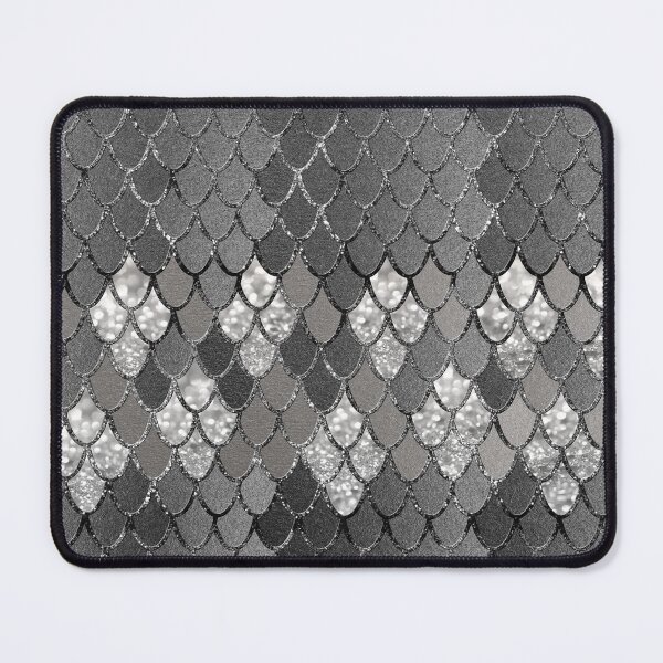 Item preview, Mermaid Scales Silver Gray Glam #1 (Photo of Glitter Only - Not Reflective) designed and sold by Anita's & Bella's Art.