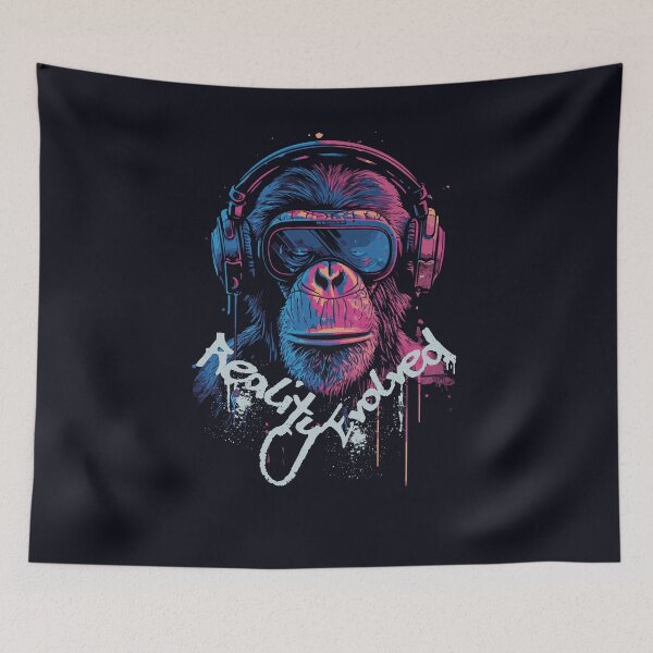 Item preview, Virtual Rhythm Ape - Reality Evolved DJ Gorilla designed and sold by Sir Meow Meow.