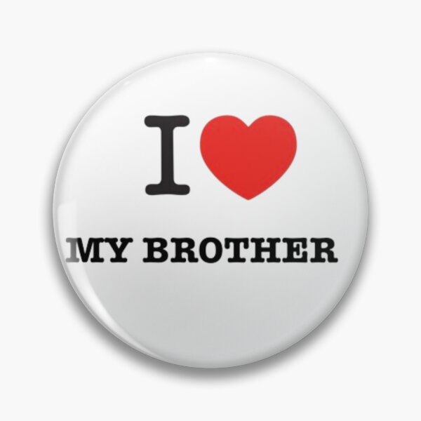 Item preview, I heart my brother designed and sold by BabblingCow.