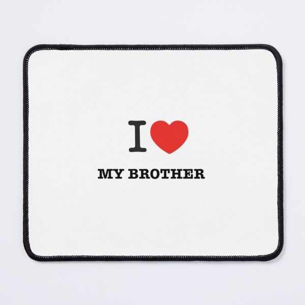 Item preview, I heart my brother designed and sold by BabblingCow.