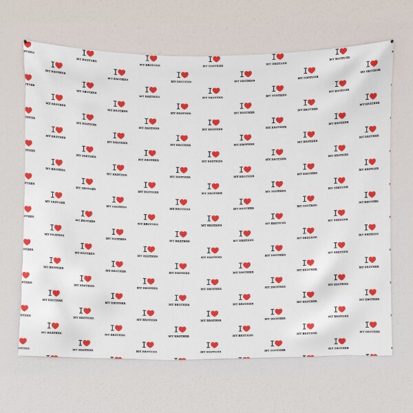 Item preview, I heart my brother designed and sold by BabblingCow.