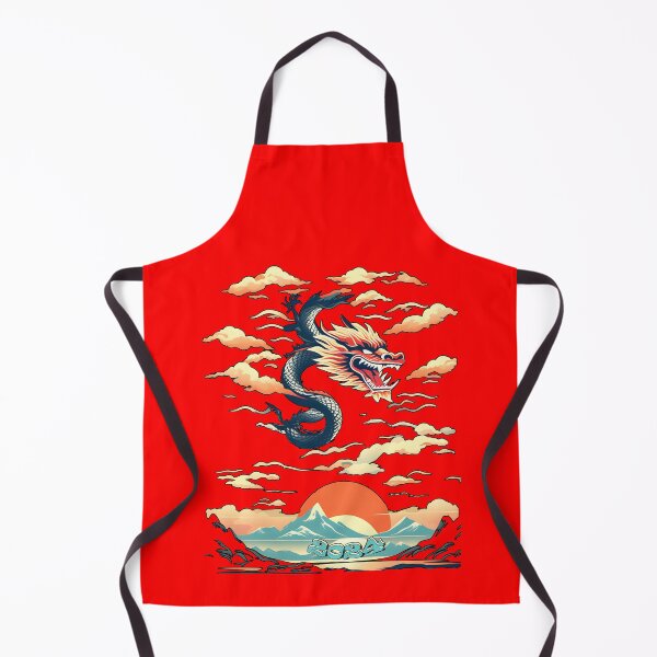 Item preview, Dragon in Chinese Retro Landscape: Unleash Mythical Style. designed and sold by leyfinder.