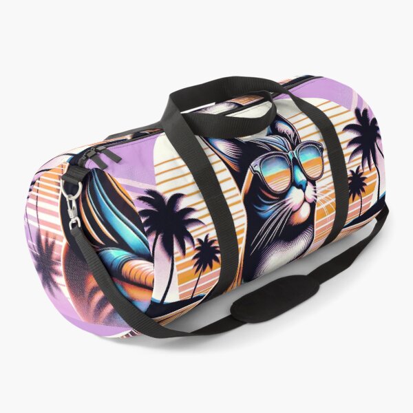 Item preview, A retro cat resting on the beach. designed and sold by veroniss.