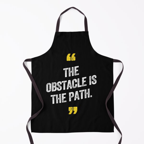 Item preview, The Obstacle Is The Path Motivational Challenge Journey designed and sold by w1ckerman.