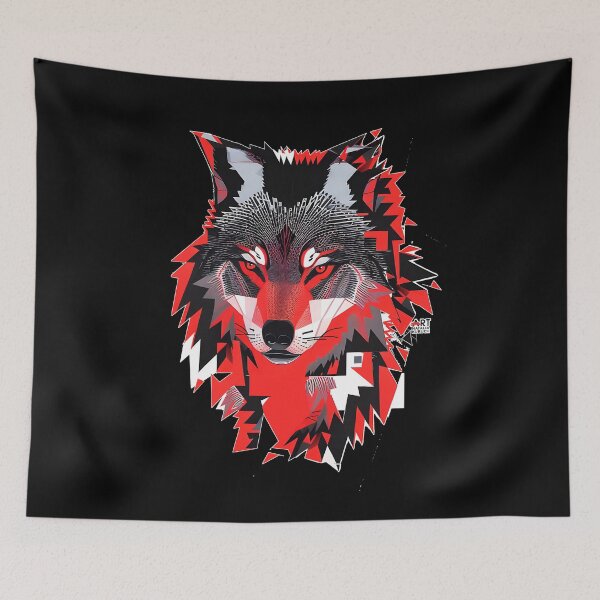 Item preview, Wolf designed and sold by nataliakuruch.