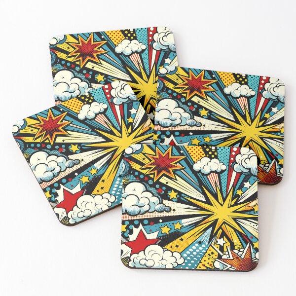 Item preview, Starburst Spectacle: A Retro Pop Explosion designed and sold by M-ormin.