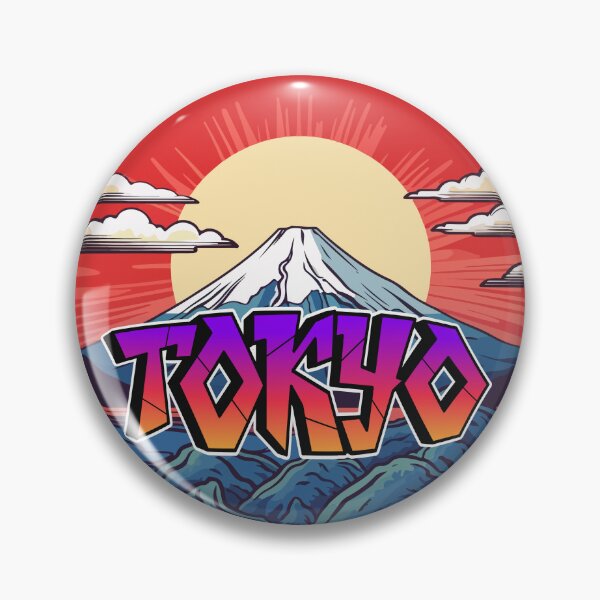 Item preview, Fuji Sunrise: Tokyo Art Pop designed and sold by avovadoz.