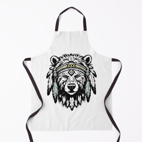 Item preview, Native American Bear Feather Headdress  designed and sold by Smix Pixels.