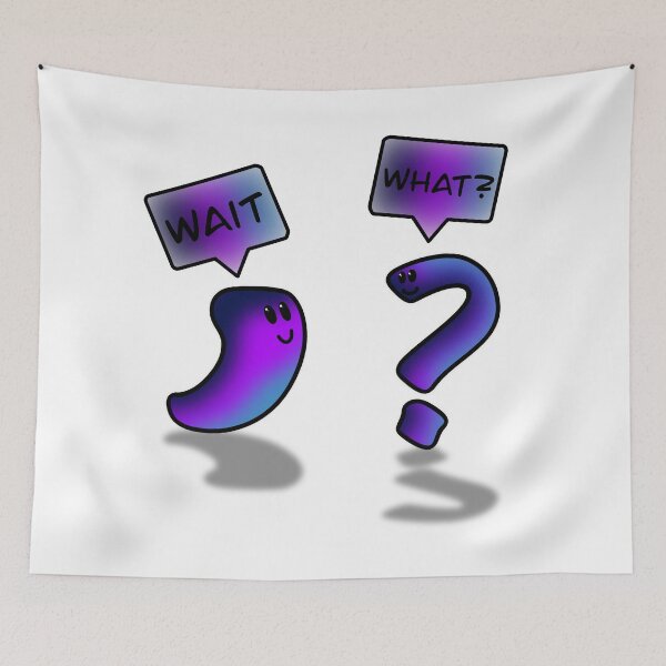 Item preview, Wait, What? designed and sold by WanderDrips.