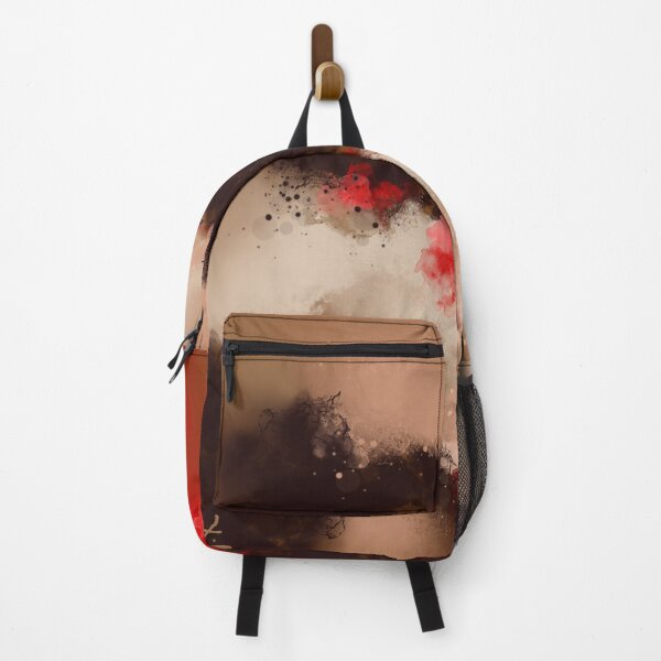 Item preview, Indulgence - Brown Peach Red Abstract designed and sold by Joey Santiago.