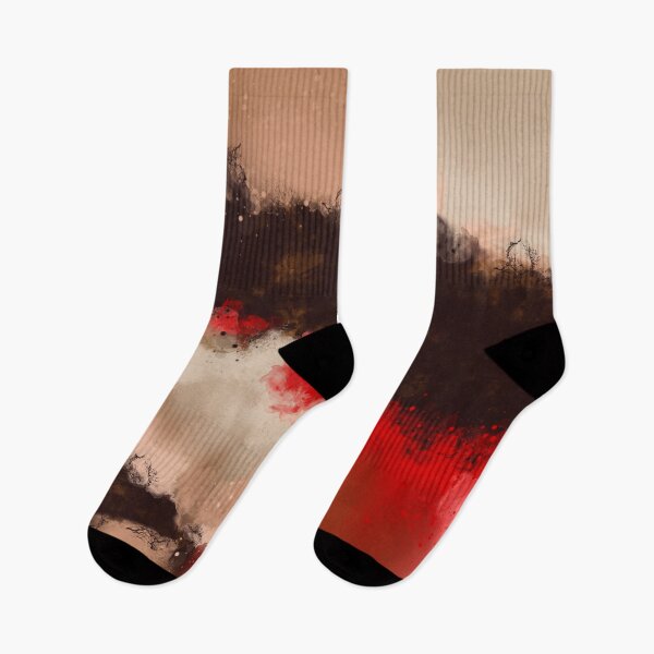 Item preview, Indulgence - Brown Peach Red Abstract designed and sold by Joey Santiago.