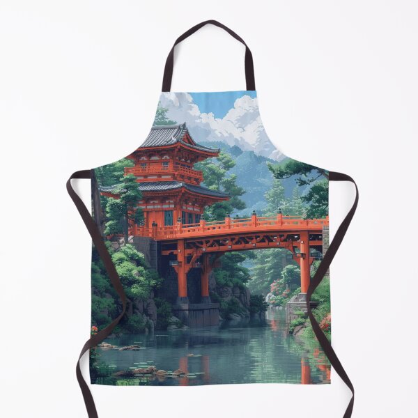 Item preview, Temple Tile Tableau designed and sold by Retro Type.