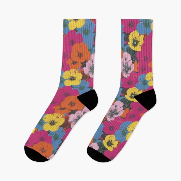 Item preview, Flower Composition, Warhol Style, Floral Theme, Seamless Pattern designed and sold by patternicco.