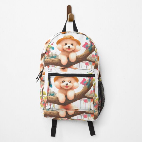 Item preview, Poddle on Tree, Cute Puupy, Cute Dog Art designed and sold by TrueArtVibes.