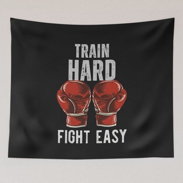 Item preview, Train Hard And Fight Easy designed and sold by Anniko Art Studio.