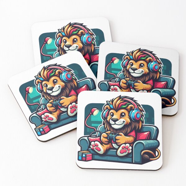 Item preview, The Lion's Digital Roar designed and sold by badjershop.