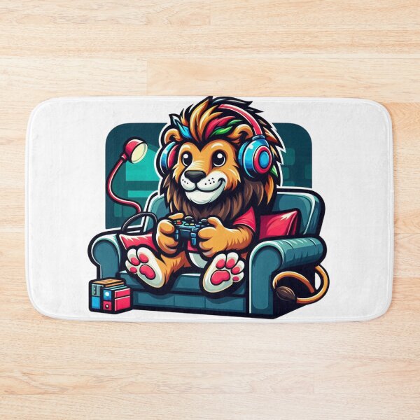 Item preview, The Lion's Digital Roar designed and sold by badjershop.