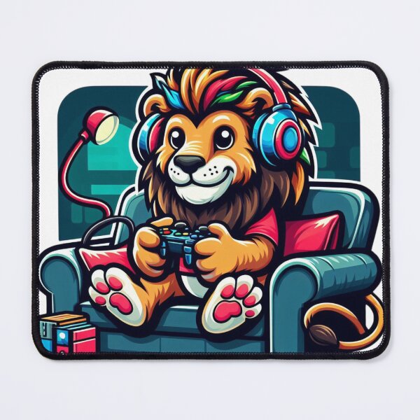 Item preview, The Lion's Digital Roar designed and sold by badjershop.