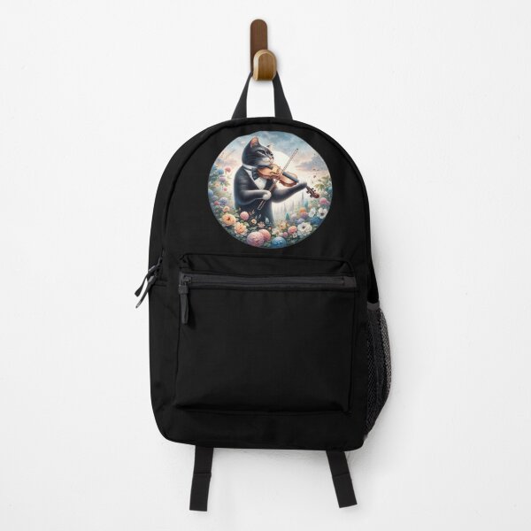 Item preview, Violin Playing Cat | Cute | Instruments | Serene designed and sold by ShopCoolStop.