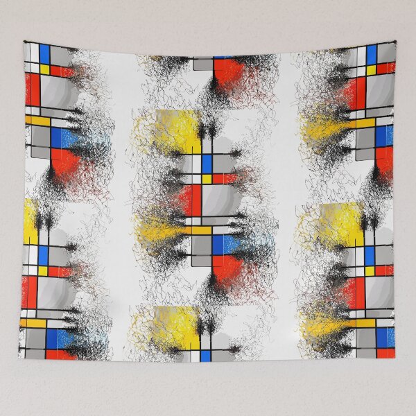 Item preview, DISINTEGRATION OF A MASTERPIECE (MONDRIAN) designed and sold by Manolo1923.