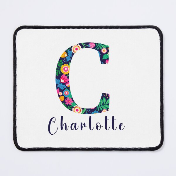 Item preview, Charlotte - Letter and flowers designed and sold by Anto59290.