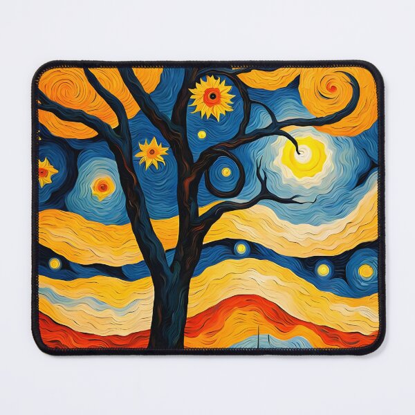 Item preview, tree in a starry night designed and sold by rhadooss.