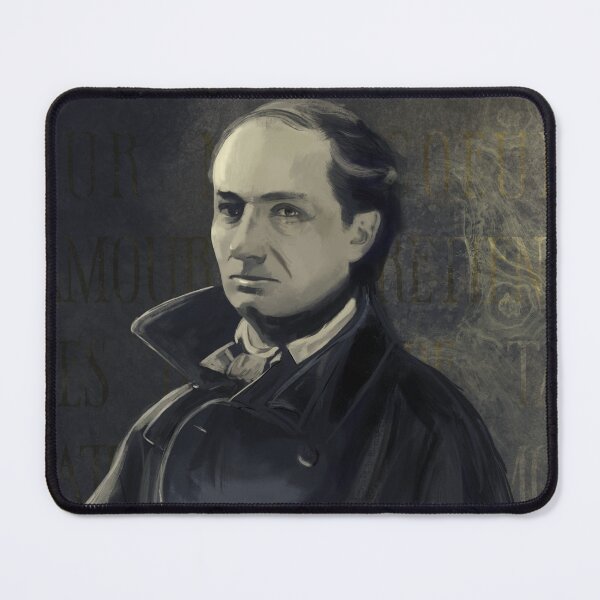 Item preview, Charles Baudelaire Portrait 3 designed and sold by StillReal.