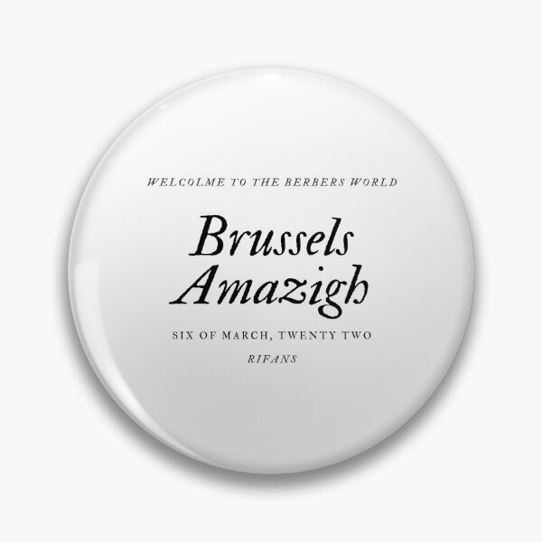 Item preview, Brussels Amazigh designed and sold by Mamesh Amazigh.