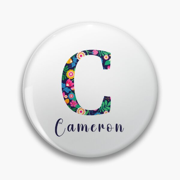 Item preview, Cameron - Letter and flowers designed and sold by Anto59290.