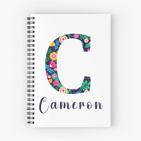 Item preview, Cameron - Letter and flowers designed and sold by Anto59290.