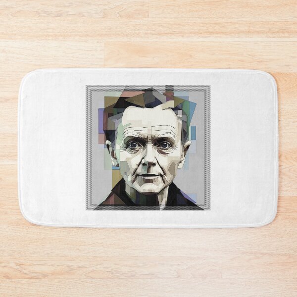 Item preview, Marie Curie tileartwork 2024 jan designed and sold by tileartwork.