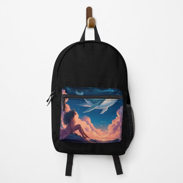 Item preview, Summer Dream About Whale on Starry Sky designed and sold by TomFrontierArt.