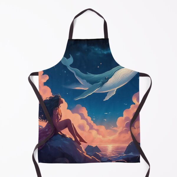 Item preview, Summer Dream About Whale on Starry Sky designed and sold by TomFrontierArt.
