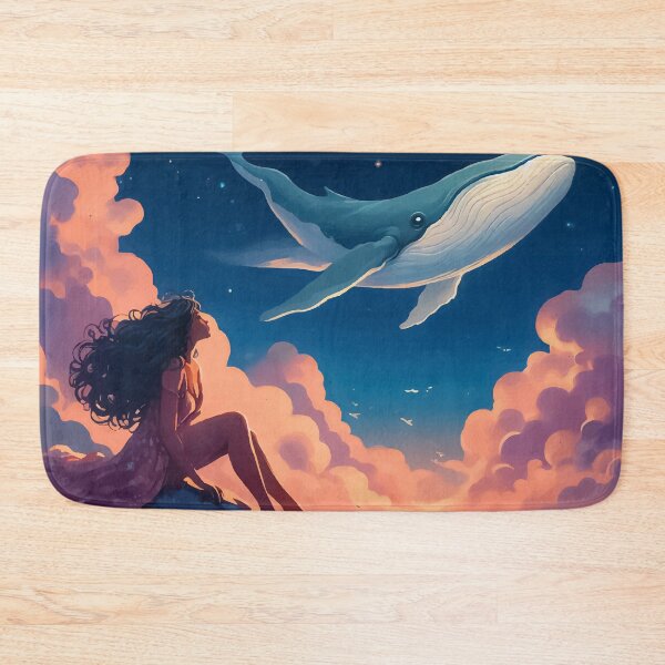 Item preview, Summer Dream About Whale on Starry Sky designed and sold by TomFrontierArt.