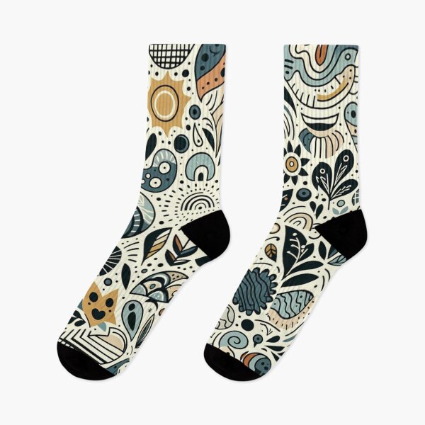 Item preview, Folkloric Doodle V1 designed and sold by GracePaigePlaza.