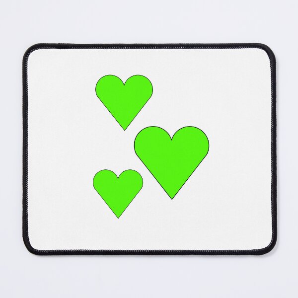 Item preview, CUTE LIME LOVE HEARTS designed and sold by ONI-NIE.