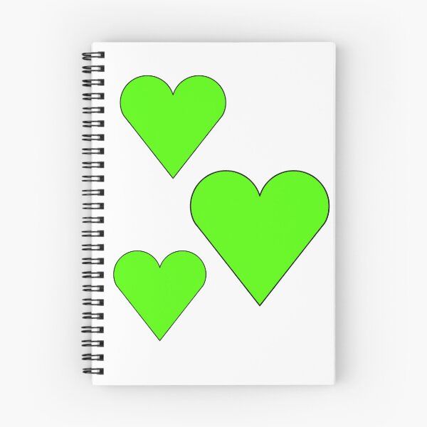 Item preview, CUTE LIME LOVE HEARTS designed and sold by ONI-NIE.