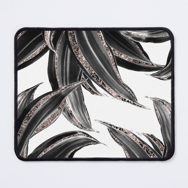 Item preview, Tropical Leaves with Rose Gold Glam #1 (Photo of Glitter Only - Not Reflective) designed and sold by Anita's & Bella's Art.