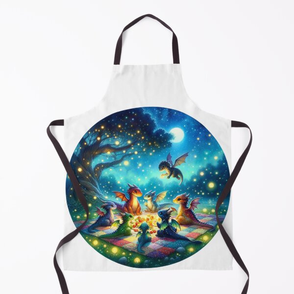Item preview, Magical Dragon Picnic | Fantasy | Dragons | Serene designed and sold by ShopCoolStop.